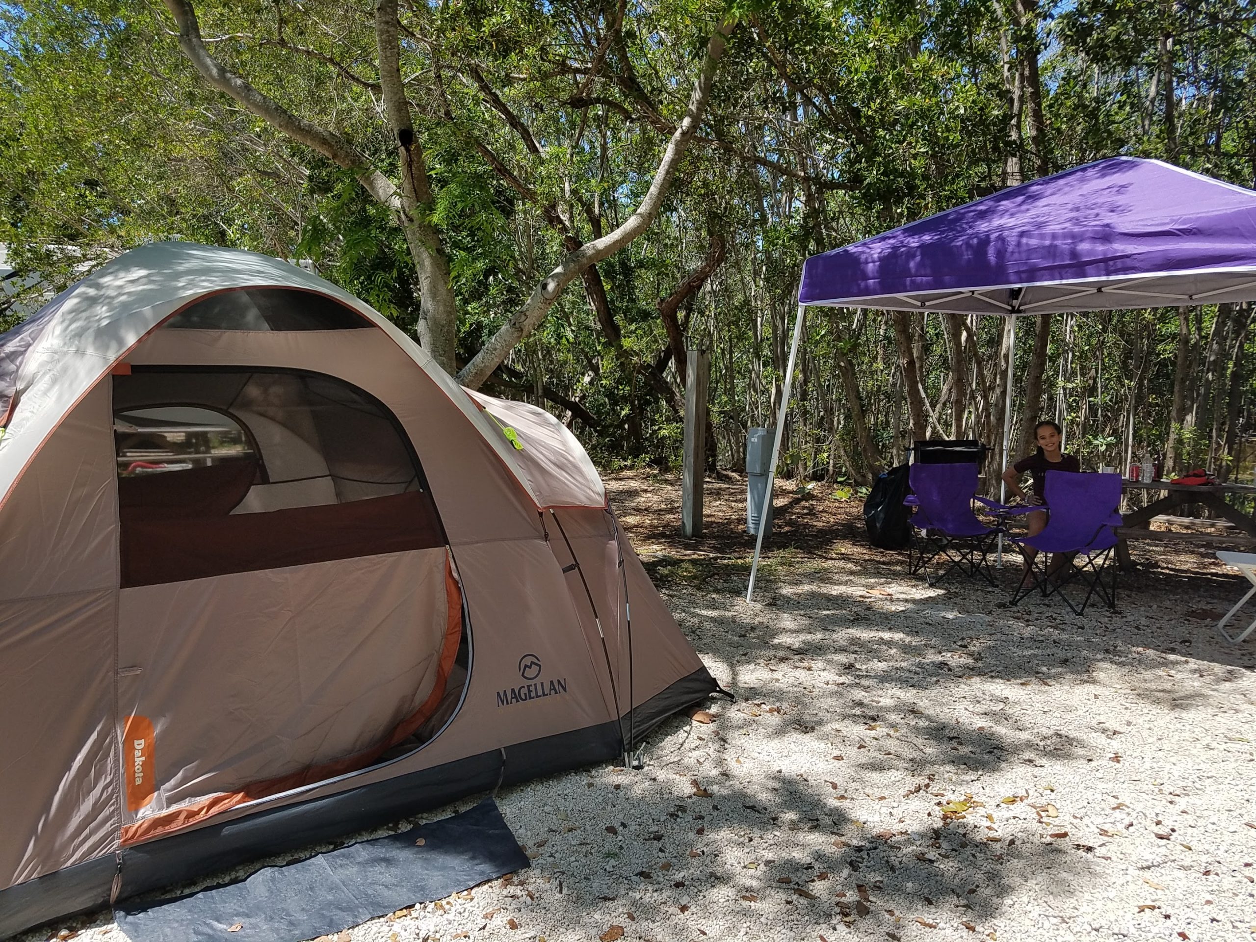 Acampar em Key West é bom