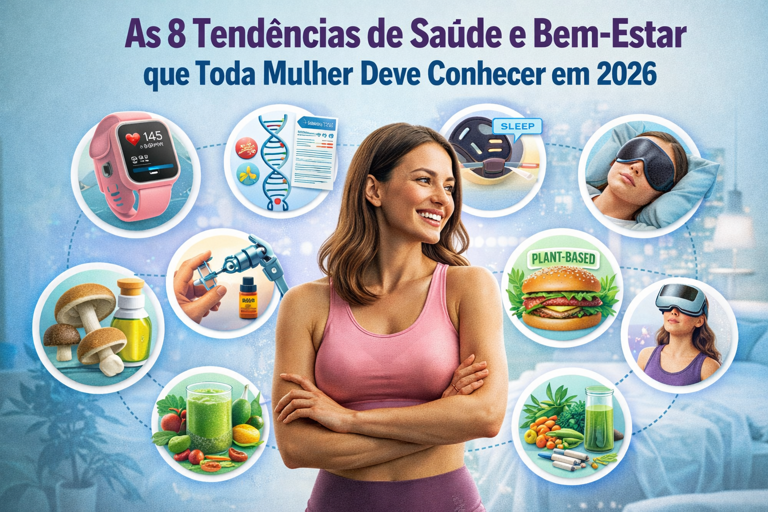 As 8 Tendências de Saúde e Bem-Estar que Toda Mulher Deve Conhecer em 2026