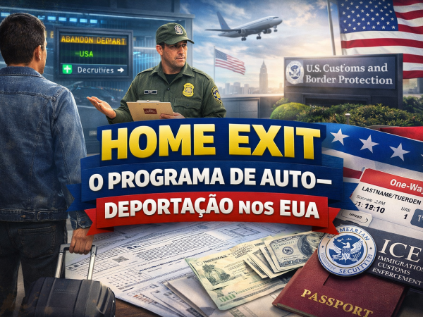 Home Exit: O Programa de Auto-deportacao nos EUA e o Que os Brasileiros Devem Saber