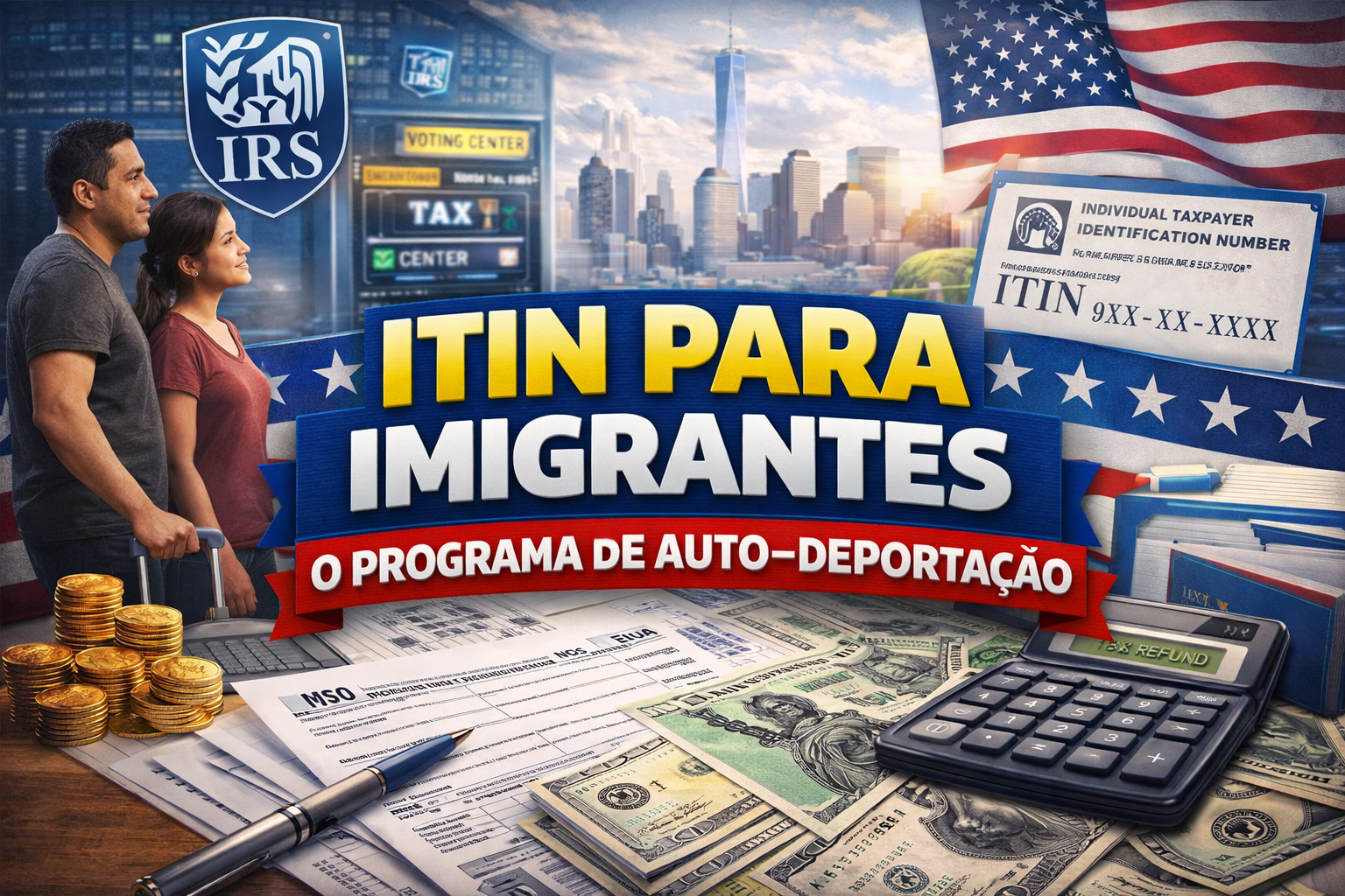 ITIN para Imigrantes Brasileiros nos EUA: Como Solicitar e Para Que Serve em 2026