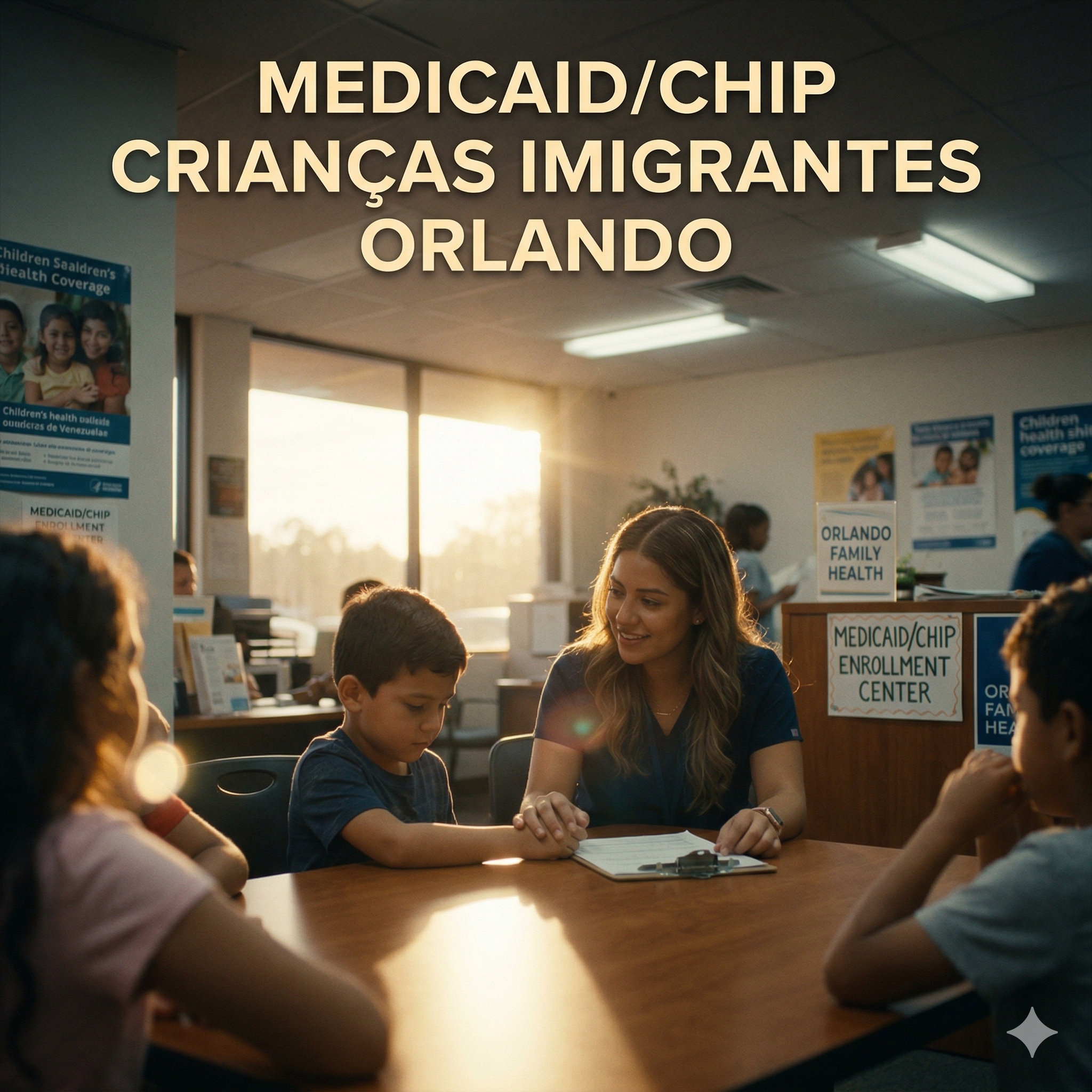 Medicaid CHIP Crianças Imigrantes Orlando: Guia Completo 2026