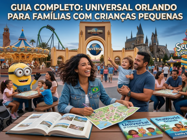 Universal Orlando com Crianças Pequenas: Guia Completo para Mães Brasileiras