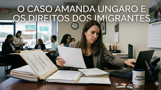 Brasileira Deportada ICE Trump: O Caso Amanda Ungaro e os Direitos dos Imigrantes