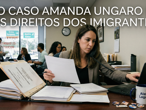Brasileira Deportada ICE Trump: O Caso Amanda Ungaro e os Direitos dos Imigrantes