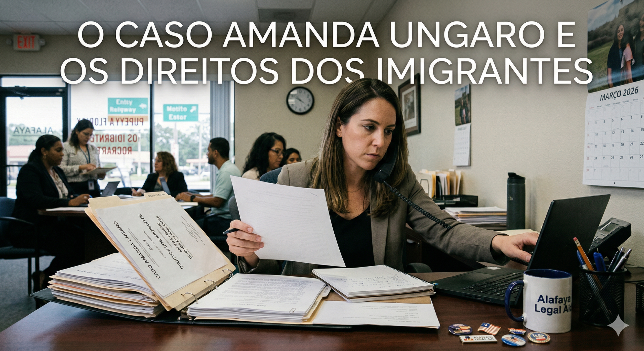 Brasileira Deportada ICE Trump: O Caso Amanda Ungaro e os Direitos dos Imigrantes