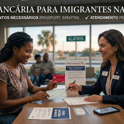 Como Abrir Conta Bancaria Imigrantes Florida: Guia para Mães Brasileiras em Orlando