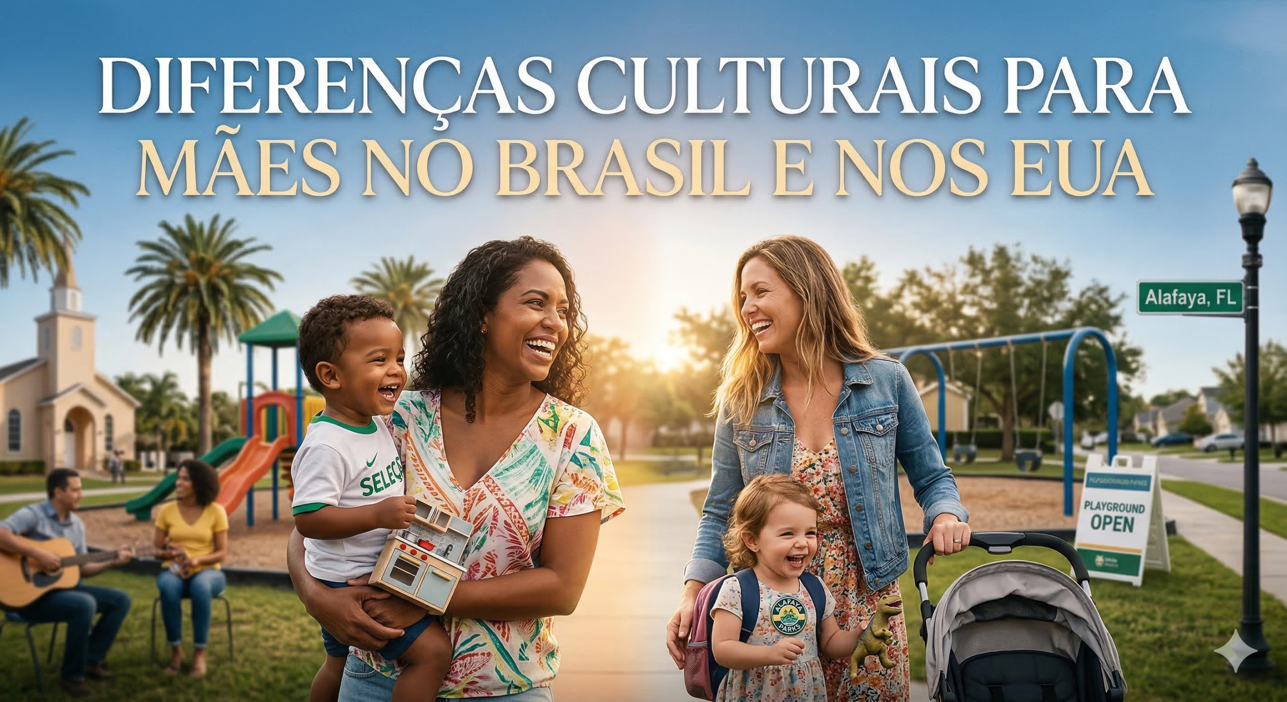 Diferenças Culturais para Mães no Brasil e nos EUA: O que Ninguém te Conta Antes de Imigrar