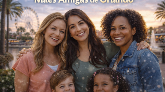 Mães Amigas de Orlando: Você Não Está Sozinha