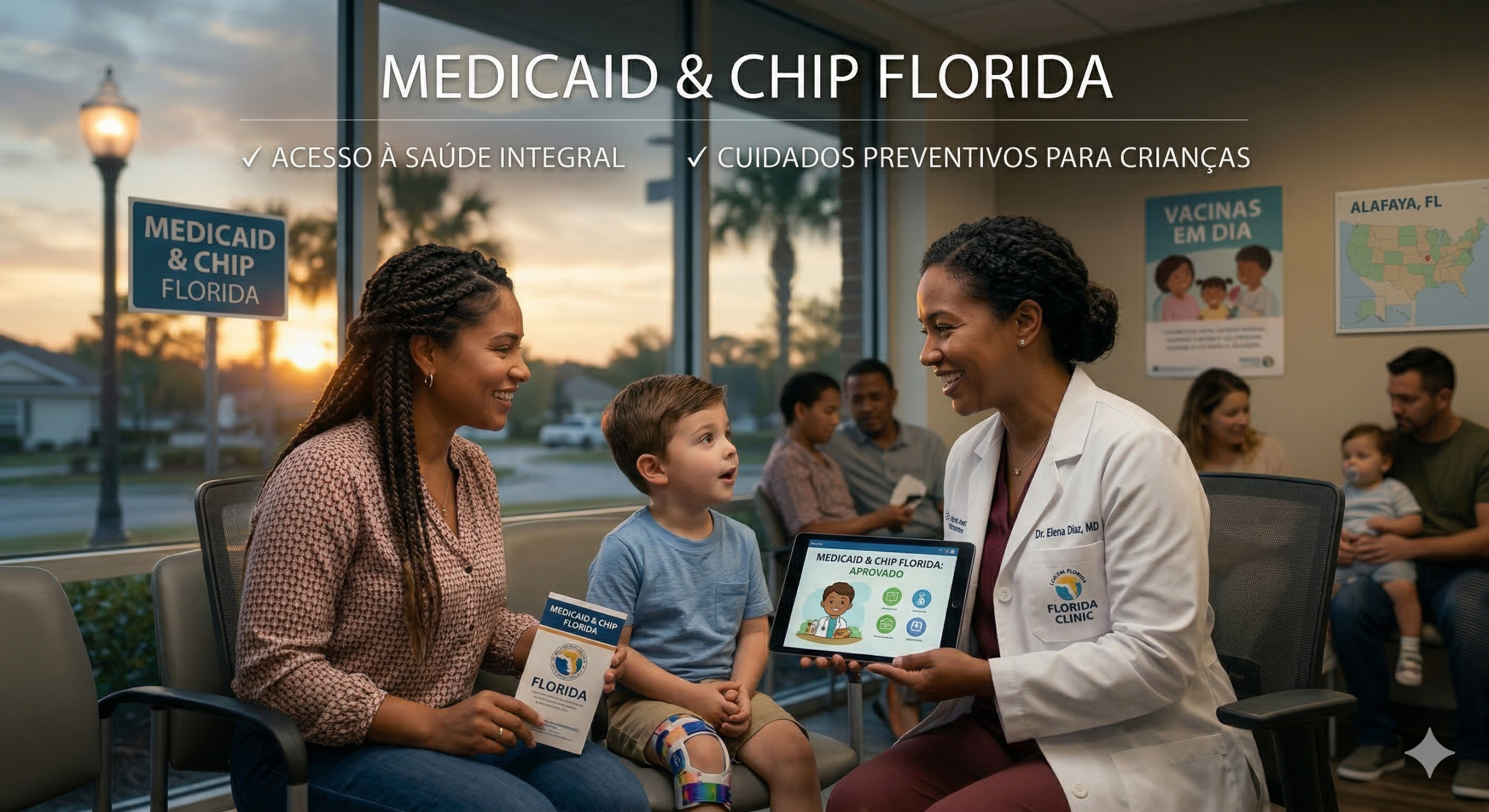Medicaid CHIP Florida: Guia para Filhos de Imigrantes Brasileiras em Orlando