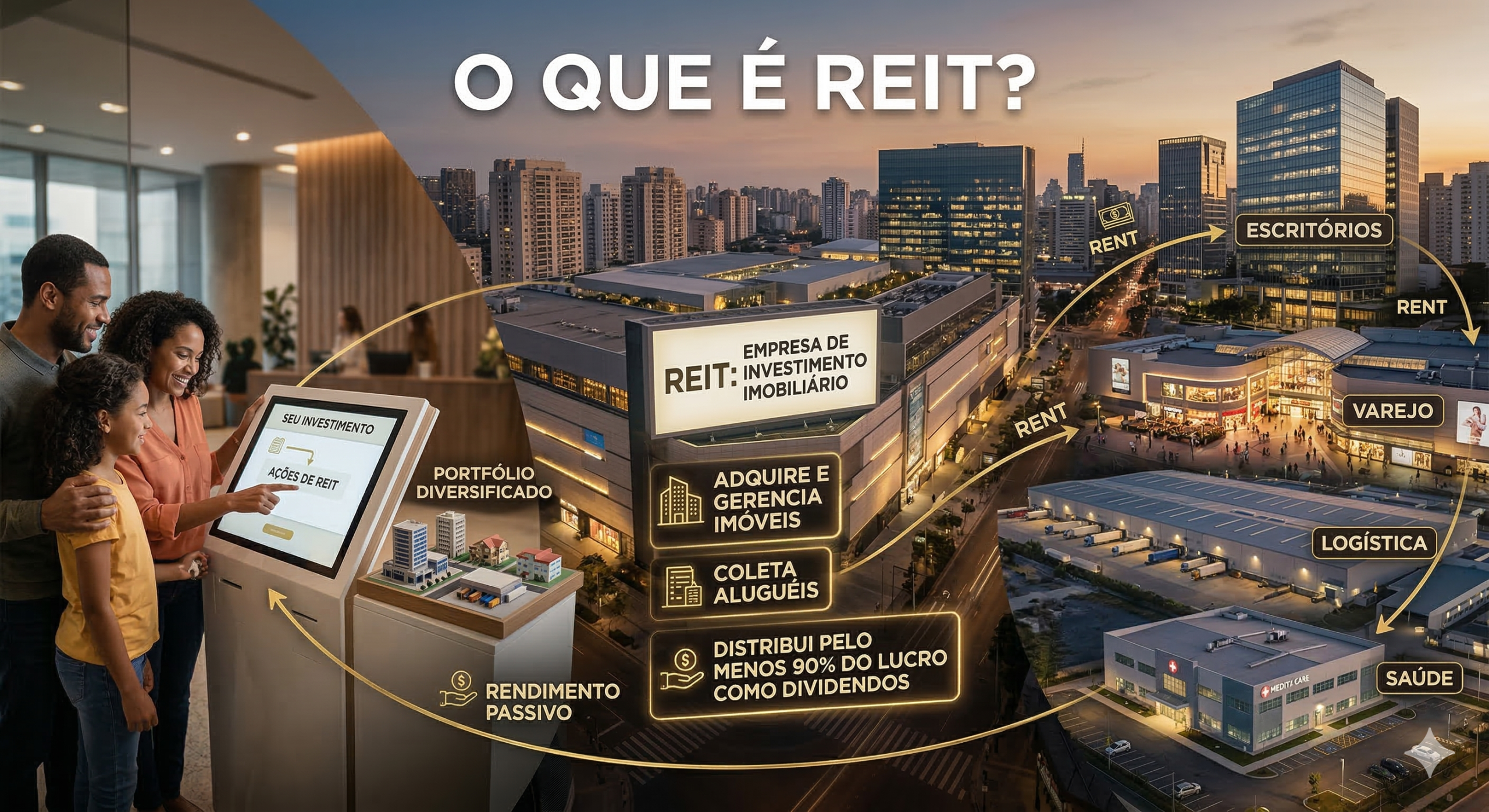 O que é REIT: Guia Completo para Brasileiros Investirem nos EUA em 2025