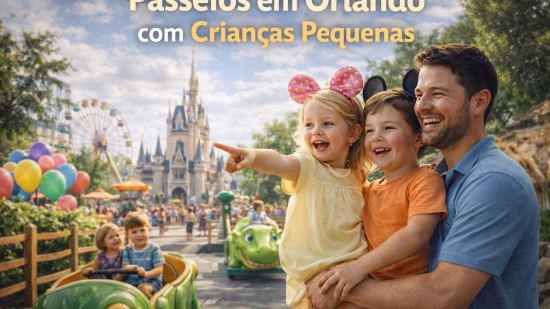 Passeios em Orlando com Crianças Pequenas: Guia Completo para Famílias