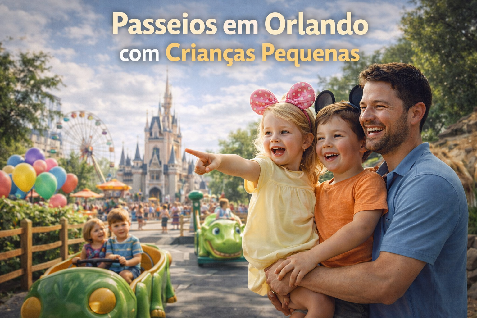 Passeios em Orlando com Crianças Pequenas: Guia Completo para Famílias