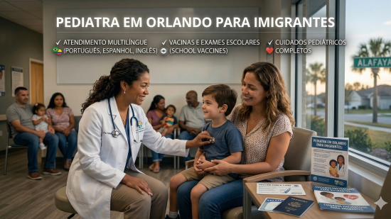 Como Encontrar Pediatra em Orlando para Imigrantes: Guia Completo para Mães Brasileiras