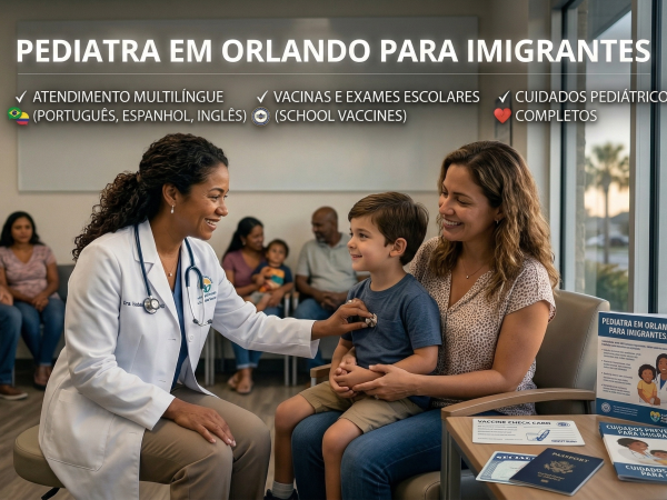 Como Encontrar Pediatra em Orlando para Imigrantes: Guia Completo para Mães Brasileiras