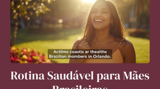 Rotina Saudável para Mães Brasileiras em Orlando: Dicas Práticas para o Dia a Dia