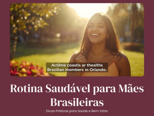 Rotina Saudável para Mães Brasileiras em Orlando: Dicas Práticas para o Dia a Dia