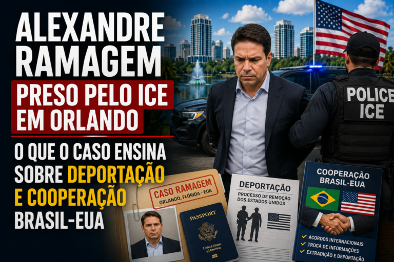 Alexandre Ramagem Preso pelo ICE em Orlando: O Que o Caso Ensina sobre Deportação e Cooperação Brasil-EUA