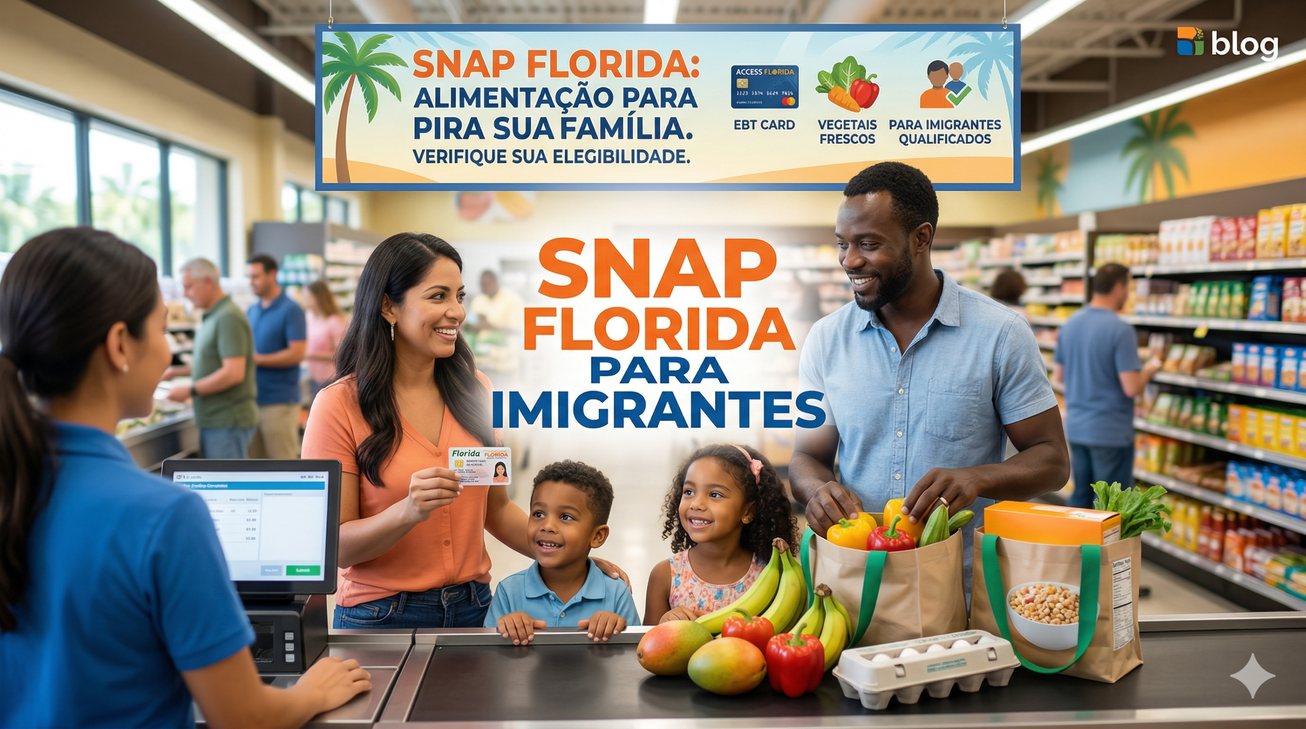 SNAP Florida para Imigrantes: Como Solicitar o Benefício de Alimentação em 2026