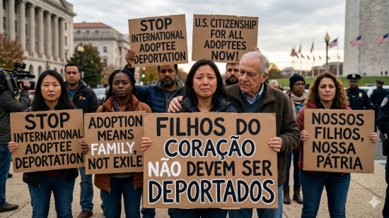 Adotados Internacionais Deportação EUA: O Que Significa para Brasileiros em Orlando