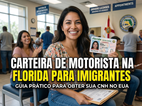 Carteira de Motorista na Florida para Imigrantes: Passo a Passo Completo em 2026