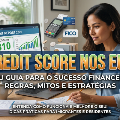 Credit Score nos EUA: Como Imigrante Brasileiro Constrói Crédito do Zero em 2026