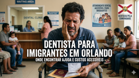Dentista para Imigrantes em Orlando: Como Cuidar dos Dentes com Medicaid e Sem Plano em 2026