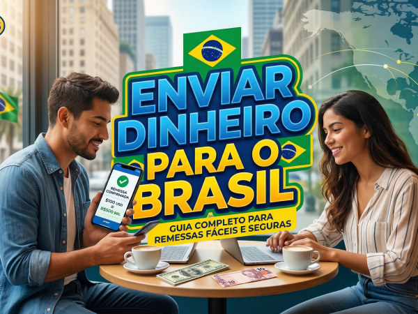 Como Enviar Dinheiro para o Brasil Morando nos EUA: Melhores Apps e Taxas em 2026