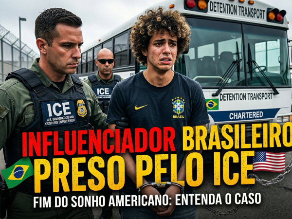 Influenciador Brasileiro Preso pelo ICE: O Que o Caso Junior Pena Ensina à Comunidade Imigrante