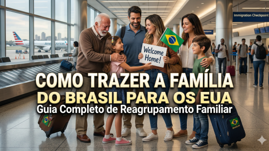Como Trazer Família do Brasil para os EUA: Petições, Prazos e Passo a Passo em 2026