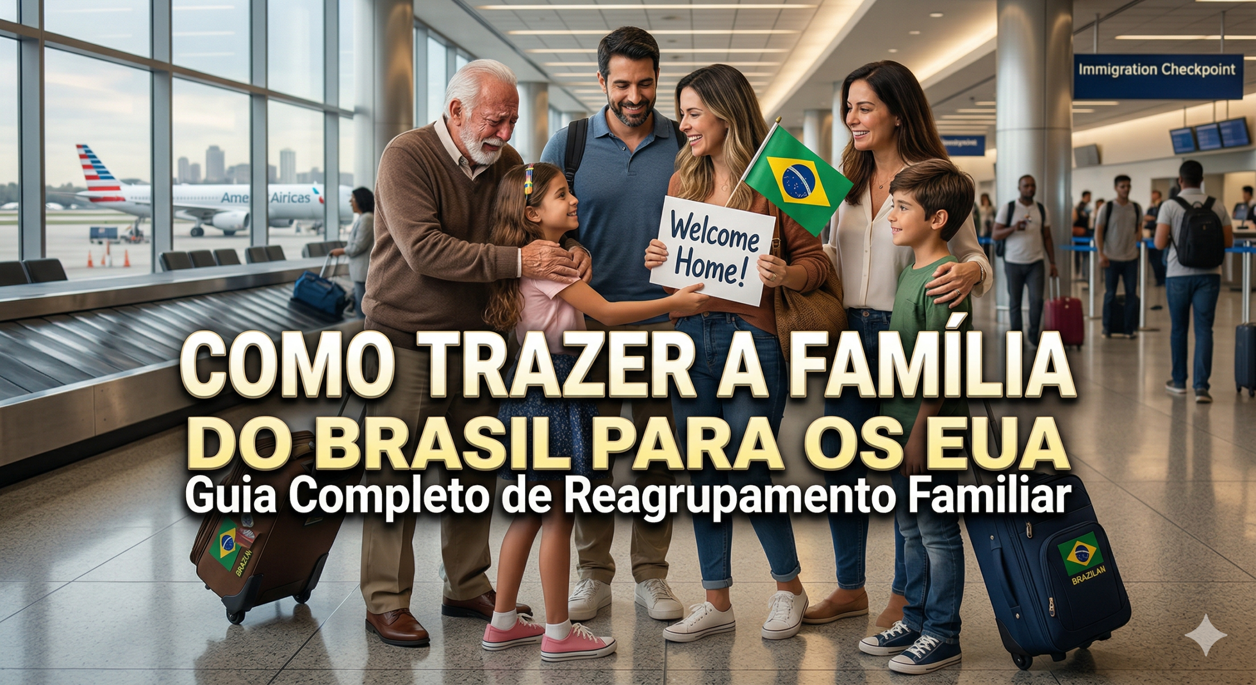 Como Trazer Família do Brasil para os EUA: Petições, Prazos e Passo a Passo em 2026