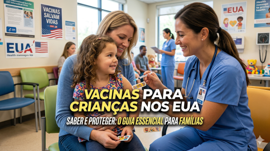 Vacinas para Crianças nos EUA: Calendário e Guia Completo para Mães Brasileiras em 2026