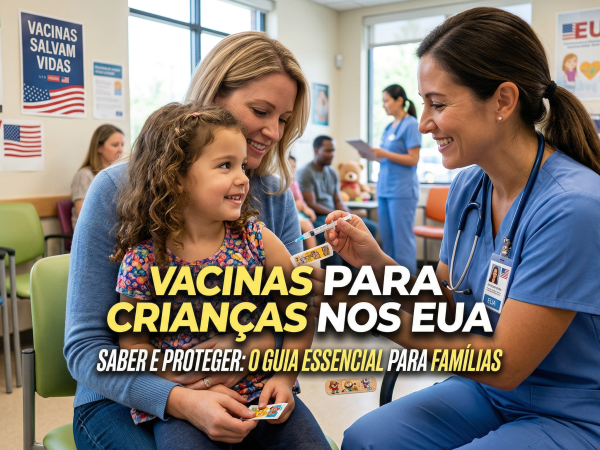 Vacinas para Crianças nos EUA: Calendário e Guia Completo para Mães Brasileiras em 2026