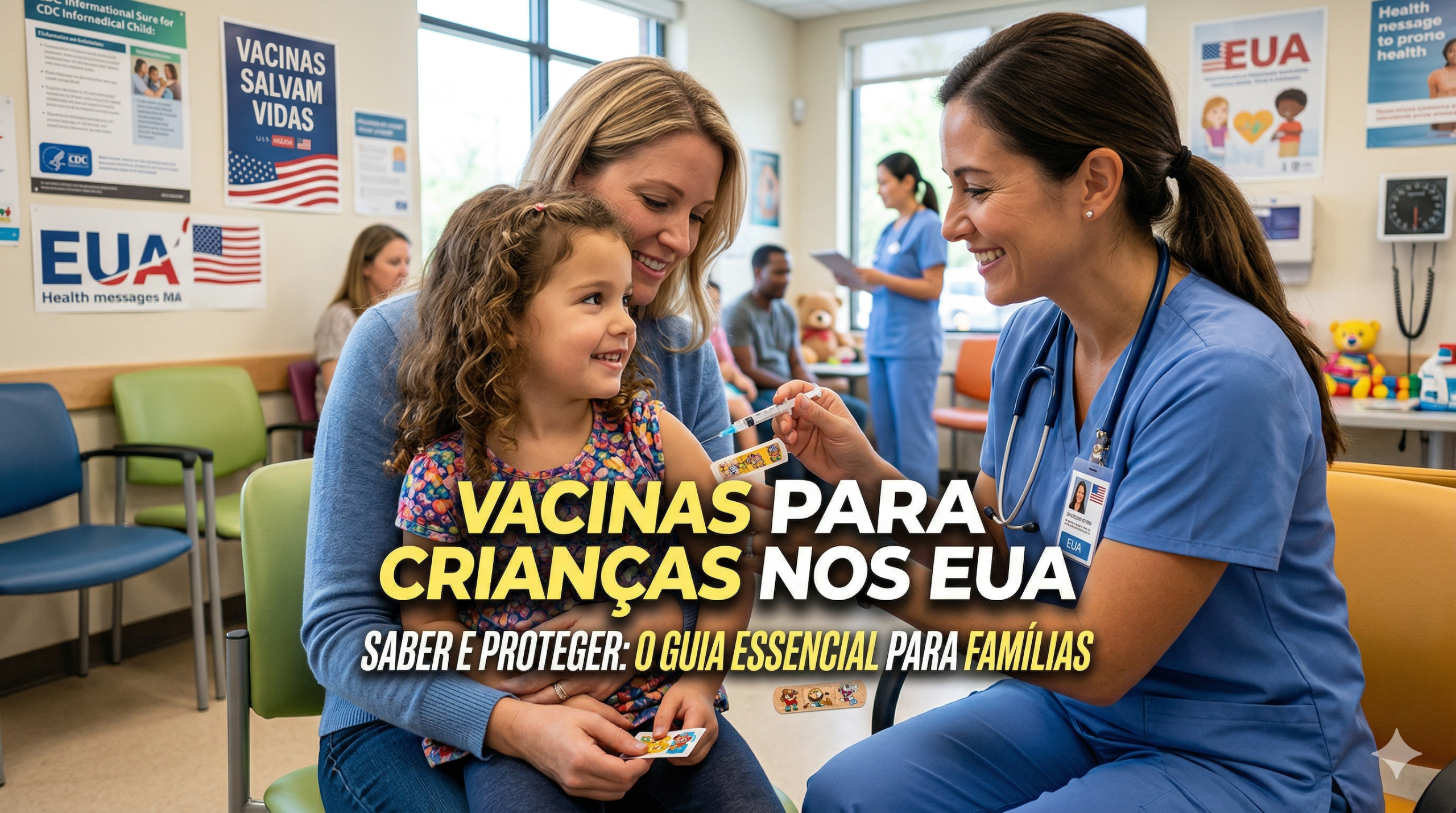 Vacinas para Crianças nos EUA: Calendário e Guia Completo para Mães Brasileiras em 2026