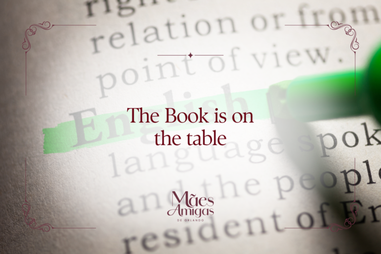 The Book is on the table