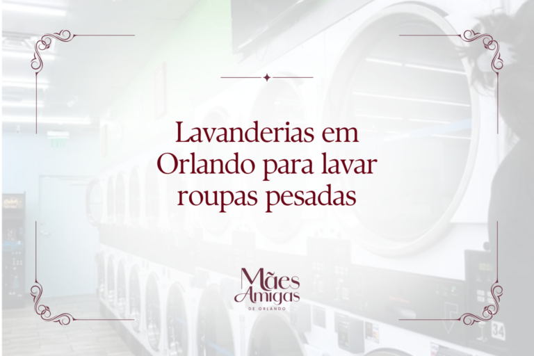 Lavanderias em Orlando para lavar roupas pesadas