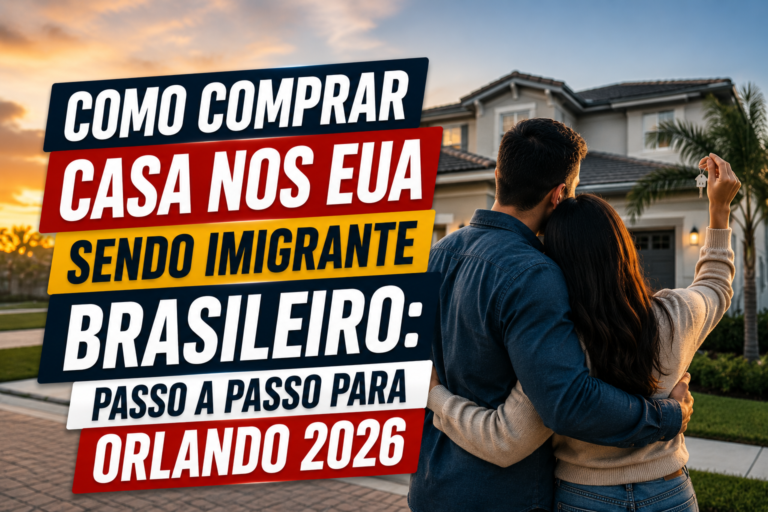 Como Comprar Casa nos EUA sendo Imigrante Brasileiro: Passo a Passo para Orlando 2026