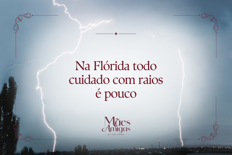 Na Flórida todo cuidado com raios é pouco