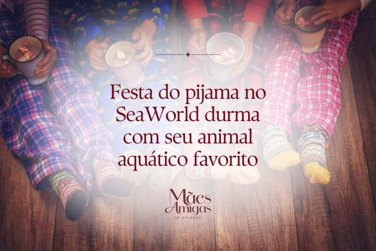 Festa do pijama no SeaWorld durma com seu animal aquático favorito