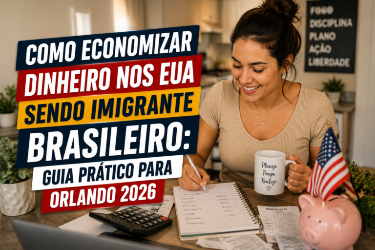 Como Economizar Dinheiro nos EUA sendo Imigrante Brasileiro: Guia Prático para Orlando 2026