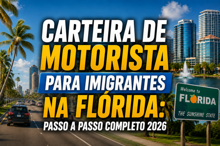 Carteira de Motorista para Imigrantes na Flórida: Passo a Passo Completo 2026