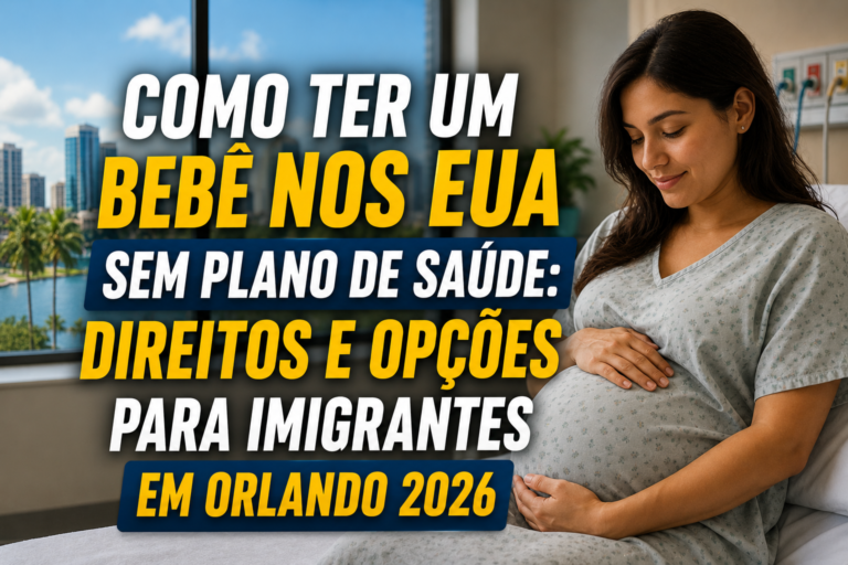 Como Ter um Bebê nos EUA Sem Plano de Saúde: Direitos e Opções para Imigrantes em Orlando 2026