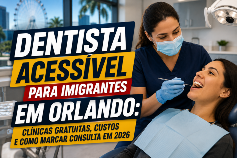 Dentista Acessível para Imigrantes em Orlando: Clínicas Gratuitas, Custos e Como Marcar Consulta em 2026