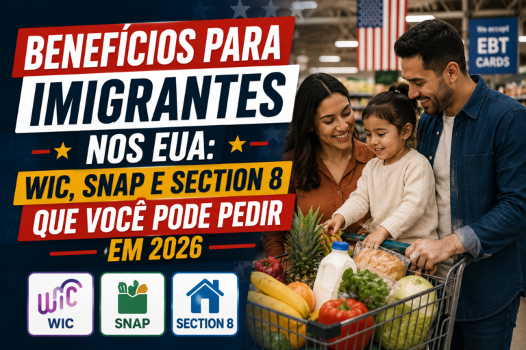 Benefícios para Imigrantes nos EUA: WIC, SNAP e Section 8 que Você Pode Pedir em 2026