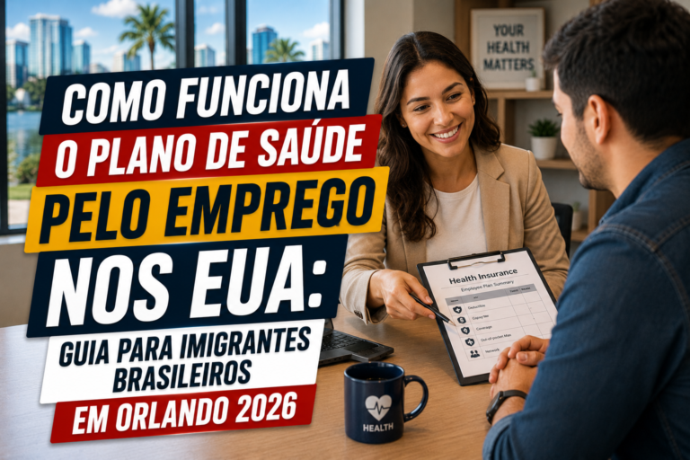 Como Funciona o Plano de Saúde pelo Emprego nos EUA: Guia para Imigrantes Brasileiros em Orlando 2026